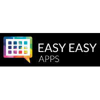 Logomarca Easy Easy Apps Horizontal Branco