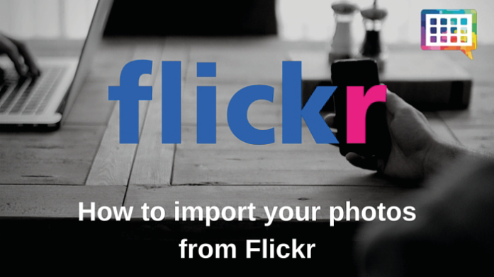 Creating an application with your Flickr photos