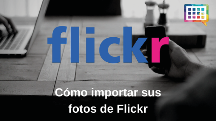 Cómo agregar sus fotos de Flickr en su app